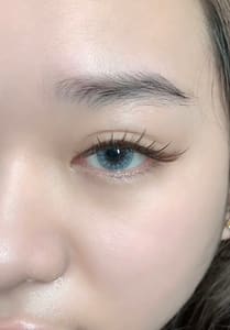 Eyeliner Tattoo result by Moon Lashes & Brows in Santa Clara, CA