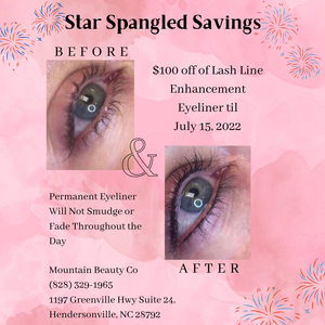 Eyeliner Tattoo result by Mountain Beauty Co in Hendersonville, NC