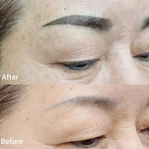 Eyeliner Tattoo result by Mystic Brow Shading Studio in Leesburg, VA