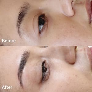 Eyeliner Tattoo result by Mystic Brow Shading Studio in Leesburg, VA