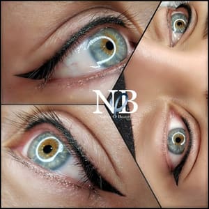 Eyeliner Tattoo result by NancyObeauty Studio in San Diego, CA