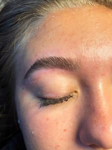 Eyeliner Tattoo result by Nano Esthetics in Bel Air, MD