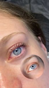 Eyeliner Tattoo result by Natalia Wolf Studio in Irvine, CA