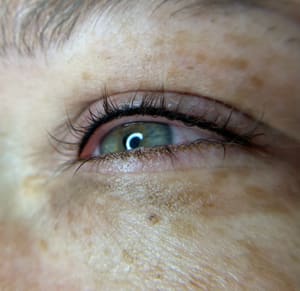 Eyeliner Tattoo result by Natalie Cruz Permanent Cosmetics Co. in Lancaster, PA