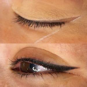 Eyeliner Tattoo result by Native Beauty in Draper, UT