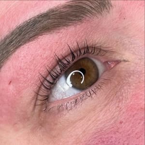 Eyeliner Tattoo result by Natural Arch Brow Studio in Kirkland, WA