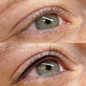 Eyeliner Tattoo result by Natural Beauty LA by Jessica Rose in Westlake Village, CA