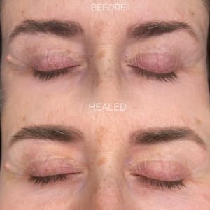 Eyeliner Tattoo result by Natural Beauty- Permanent Cosmetics by Kelly in Prescott, AZ