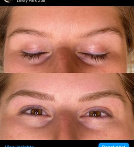Eyeliner Tattoo result by Natural Method Brows in Tampa, FL