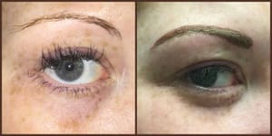 Eyeliner Tattoo result by Naturally Beau Cosmetic Tattoo Studio in Huntington, NY