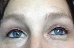 Eyeliner Tattoo result by Naturell Studio in Huntersville, NC