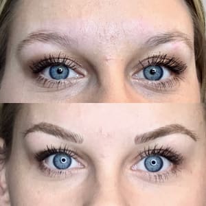Eyeliner Tattoo result by Naturell Studio in Huntersville, NC