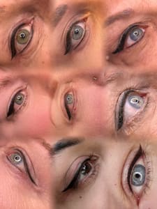 Eyeliner Tattoo result by Nava Permanent Makeup in Aberdeen, SD