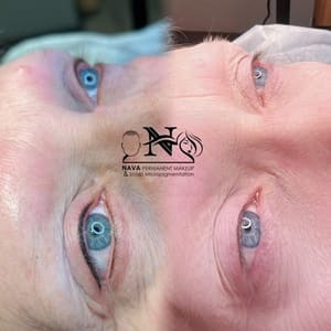 Eyeliner Tattoo result by Nava Permanent Makeup in Aberdeen, SD