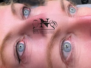 Eyeliner Tattoo result by Nava Permanent Makeup in Aberdeen, SD