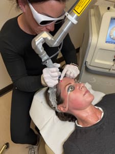 Eyeliner Tattoo result by New Skin Aesthetics in Lincoln, NE