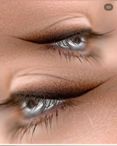 Eyeliner Tattoo result by Nga Lee Permanent Makeup Academy in Haddonfield, NJ
