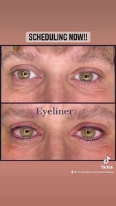 Eyeliner Tattoo result by Nice Look Permanent Makeup in Pittsburgh, PA