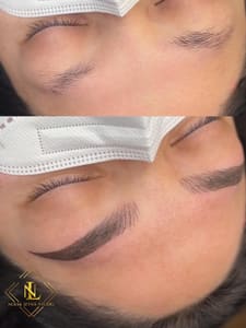 Eyeliner Tattoo result by Noemi Leyva Studio in Midland, TX
