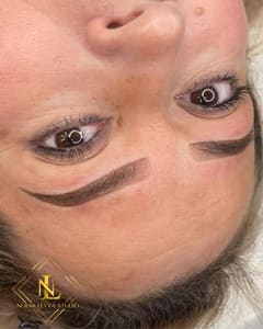 Eyeliner Tattoo result by Noemi Leyva Studio in Midland, TX