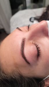 Eyeliner Tattoo result by Noir Luxury Salon in Tampa, FL