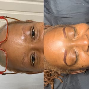 Eyeliner Tattoo result by Nubian Aesthetics in Urban Honolulu, HI
