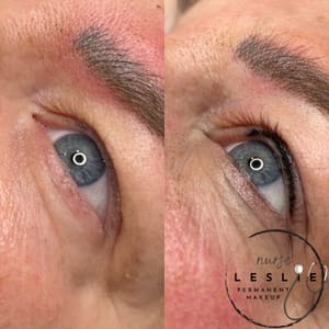 Eyeliner Tattoo result by Nurse Leslie Permanent Makeup in Cedar Rapids, IA