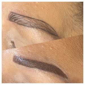 Eyeliner Tattoo result by Nyx's Permanent Makeup in Oxnard, CA