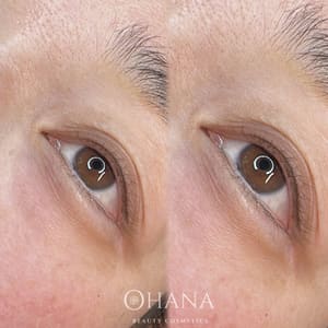 Eyeliner Tattoo result by OHANA Beauty Cosmetics LLC in Huntington Beach, CA