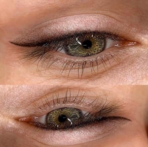 Eyeliner Tattoo result by Oksana Gryniuk Permanent Makeup Artist in Smithtown, NY