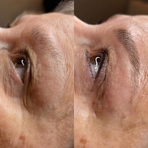 Eyeliner Tattoo result by Original Skin MedSpa in Granbury, TX