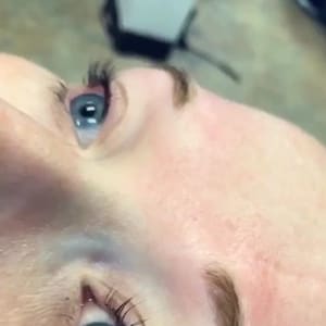 Eyeliner Tattoo result by OTTO Threading Salon in Tacoma, WA