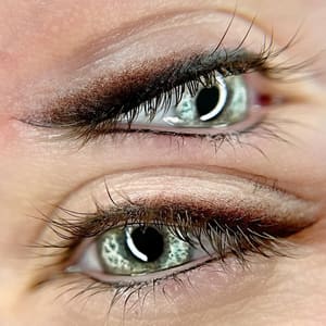 Eyeliner Tattoo result by Paisley - Permanent Cosmetics, LLC in Jackson, OH