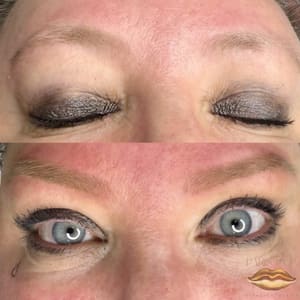 Eyeliner Tattoo result by Paris Luxe Beauty Bar in Manassas, VA