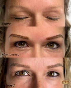 Eyeliner Tattoo result by Paris Luxe Beauty Bar in Manassas, VA