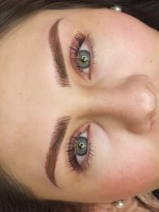 Eyeliner Tattoo result by Paulette's Beauty Studio in El Paso, TX