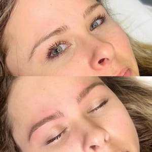 Eyeliner Tattoo result by Peace Love And Brows in Albany, GA