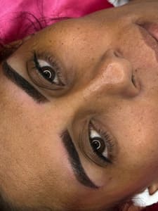 Eyeliner Tattoo result by Peinate Brows studio in Wyomissing, PA