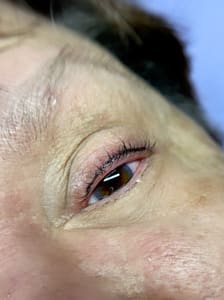 Eyeliner Tattoo result by Pensacola Lash & Beauty Bar in Gulf Breeze, FL