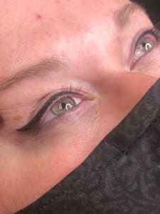 Eyeliner Tattoo result by Perfect Lines LLC in Point Pleasant, WV