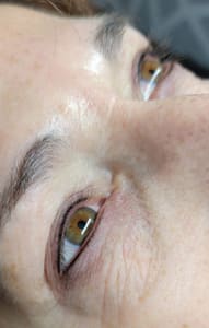 Eyeliner Tattoo result by Perfectly Browed in Waterloo, NY