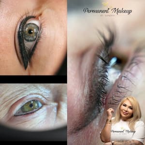 Eyeliner Tattoo result by Peridot Studio in Lubbock, TX