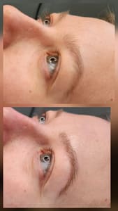 Eyeliner Tattoo result by Permanent Artistry by Vandorn LLC in Xenia, OH