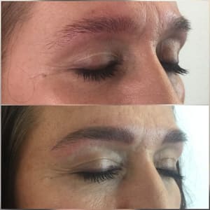 Eyeliner Tattoo result by Permanent Beauty in Harlingen, TX