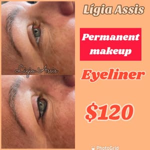 Eyeliner Tattoo result by Permanent Bella in Provo, UT