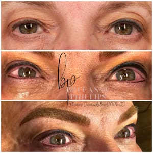 Eyeliner Tattoo result by Permanent Cosmetics By Bree C.M.M in Oklahoma City, OK