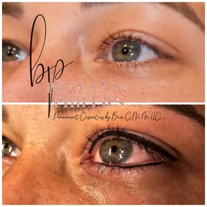 Eyeliner Tattoo result by Permanent Cosmetics By Bree C.M.M in Oklahoma City, OK