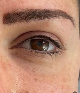 Eyeliner Tattoo result by Permanent Cosmetics by Carole in Collingswood, NJ
