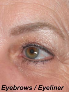 Eyeliner Tattoo result by Permanent Cosmetics by Tina Pinz in Boise, ID