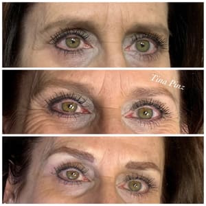 Eyeliner Tattoo result by Permanent Cosmetics by Tina Pinz in Boise, ID